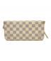 LOUIS VUITTON (ルイ ヴィトン) ダミエ・アズール ポルトフォイユ・アンソリット ホワイト：20000円