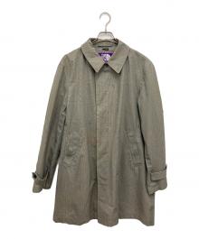 THE NORTHFACE PURPLELABEL（ザ・ノースフェイス パープルレーベル）の古着「ステンカラーコート」｜グレー×ホワイト