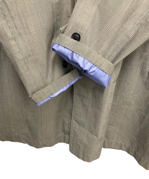 THE NORTHFACE PURPLELABEL（ザ・ノースフェイス パープルレーベル）THE NORTHFACE PURPLELABEL (ザ・ノースフェイス パープルレーベル) ステンカラーコート グレー×ホワイト サイズ:XLの古着・服飾アイテム