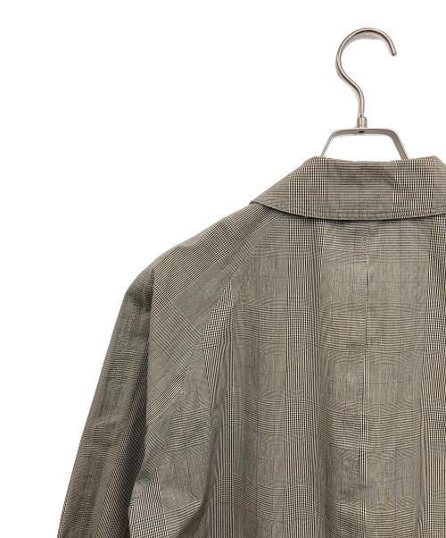 THE NORTHFACE PURPLELABEL（ザ・ノースフェイス パープルレーベル）THE NORTHFACE PURPLELABEL (ザ・ノースフェイス パープルレーベル) ステンカラーコート グレー×ホワイト サイズ:XLの古着・服飾アイテム