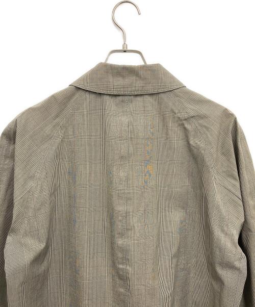 THE NORTHFACE PURPLELABEL（ザ・ノースフェイス パープルレーベル）THE NORTHFACE PURPLELABEL (ザ・ノースフェイス パープルレーベル) ステンカラーコート グレー×ホワイト サイズ:XLの古着・服飾アイテム