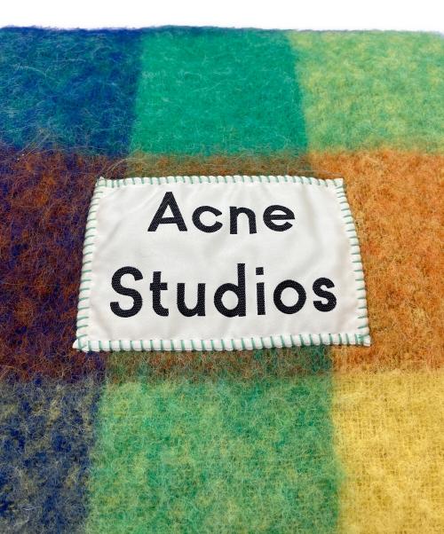 Acne studios（アクネ ストゥディオズ）Acne studios (アクネ ストゥディオズ) マフラー マルチカラーの古着・服飾アイテム