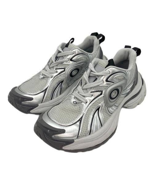 OLD ORDER（オールドオーダー）OLD ORDER (オールドオーダー) TURBO GT グレー×シルバー サイズ:US 10.5の古着・服飾アイテム