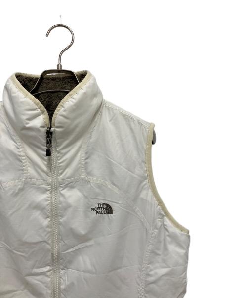 THE NORTH FACE（ザ ノース フェイス）THE NORTH FACE (ザ ノース フェイス) ベスト アイボリー×ブラウン サイズ:Lの古着・服飾アイテム