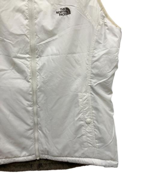 THE NORTH FACE（ザ ノース フェイス）THE NORTH FACE (ザ ノース フェイス) ベスト アイボリー×ブラウン サイズ:Lの古着・服飾アイテム