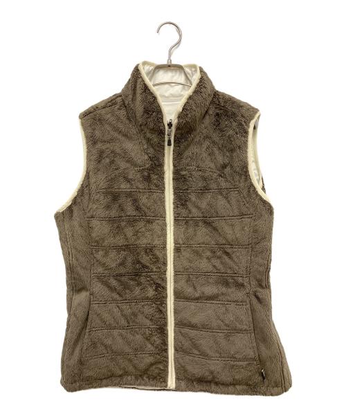 THE NORTH FACE（ザ ノース フェイス）THE NORTH FACE (ザ ノース フェイス) ベスト アイボリー×ブラウン サイズ:Lの古着・服飾アイテム