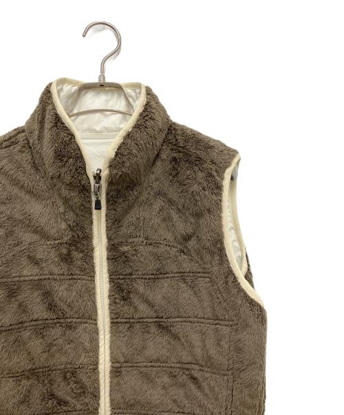 THE NORTH FACE（ザ ノース フェイス）THE NORTH FACE (ザ ノース フェイス) ベスト アイボリー×ブラウン サイズ:Lの古着・服飾アイテム