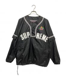 SUPREME（シュプリーム）の古着「Snap Off Sleeve Baseball Top」｜ブラック