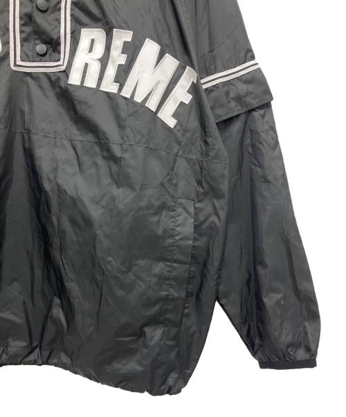 SUPREME（シュプリーム）Supreme (シュプリーム) Snap Off Sleeve Baseball Top ブラック サイズ:Mの古着・服飾アイテム