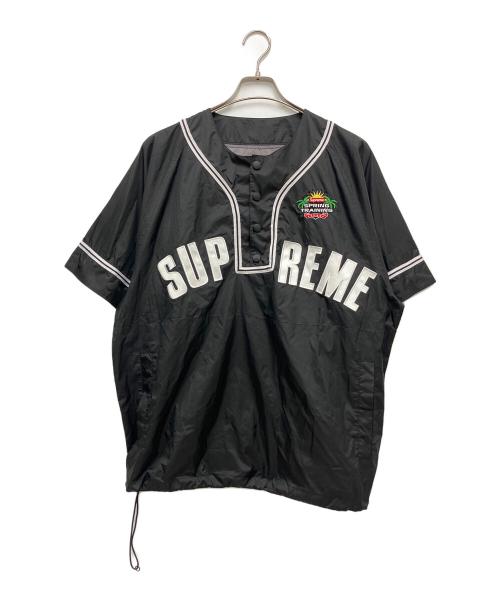SUPREME（シュプリーム）Supreme (シュプリーム) Snap Off Sleeve Baseball Top ブラック サイズ:Mの古着・服飾アイテム