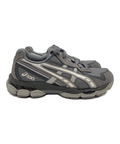 asics（アシックス）asics (アシックス) GEL-NYC 2055 グレー×ホワイト サイズ:24.5cmの古着・服飾アイテム