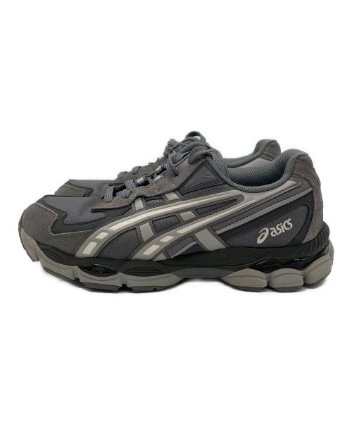 asics（アシックス）asics (アシックス) GEL-NYC 2055 グレー×ホワイト サイズ:24.5cmの古着・服飾アイテム