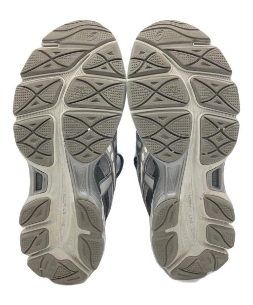 asics（アシックス）asics (アシックス) GEL-NYC 2055 グレー×ホワイト サイズ:24.5cmの古着・服飾アイテム
