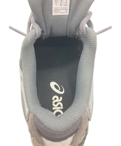asics（アシックス）asics (アシックス) GEL-NYC 2055 グレー×ホワイト サイズ:24.5cmの古着・服飾アイテム