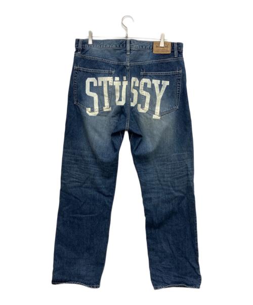stussy（ステューシー）stussy (ステューシー) デニムパンツ インディゴ サイズ:91ｃｍ（W36）の古着・服飾アイテム