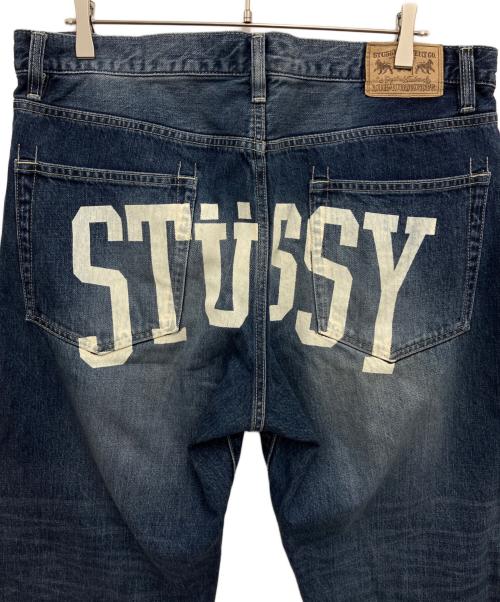 stussy（ステューシー）stussy (ステューシー) デニムパンツ インディゴ サイズ:91ｃｍ（W36）の古着・服飾アイテム