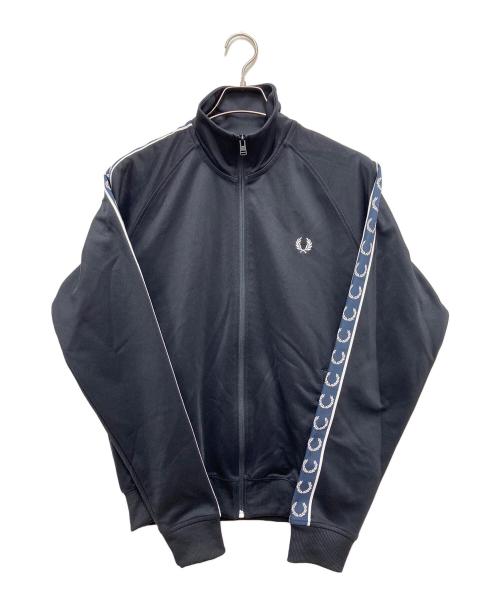 FRED PERRY（フレッドペリー）FRED PERRY (フレッドペリー) トラックジャケット ネイビー×ホワイト サイズ:Mの古着・服飾アイテム