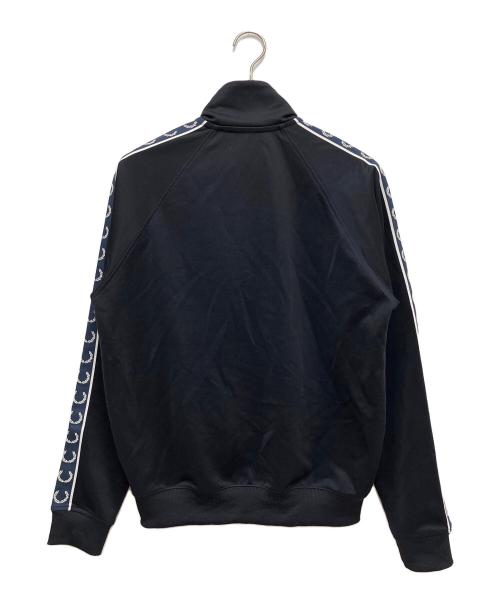 FRED PERRY（フレッドペリー）FRED PERRY (フレッドペリー) トラックジャケット ネイビー×ホワイト サイズ:Mの古着・服飾アイテム
