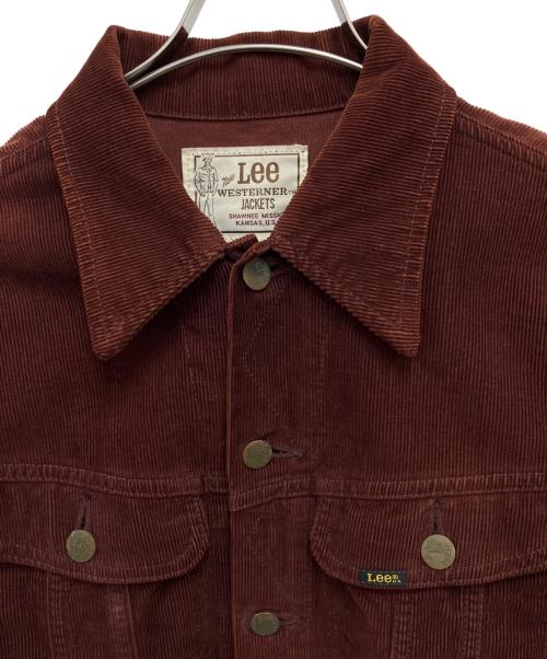 Lee WESTERNER（リー ウエスターナー）Lee WESTERNER (リー ウエスターナー) ジャケット ブラウン サイズ:LAGEの古着・服飾アイテム