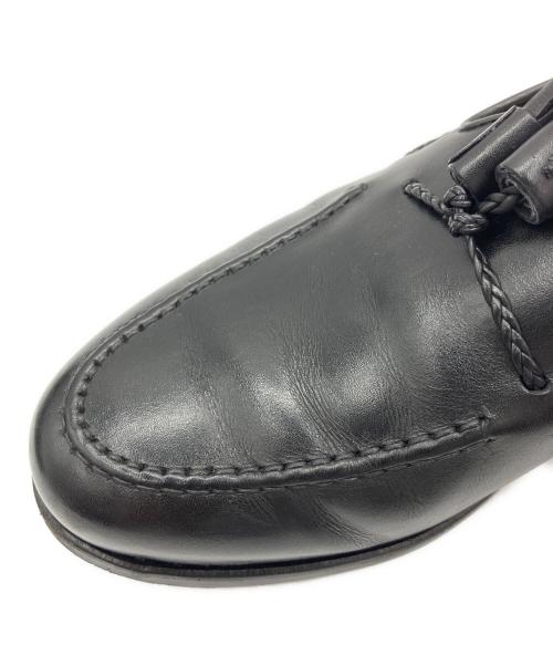berwick（バーウィック）berwick (バーウィック) タッセルローファー ブラック サイズ:SIZE 6の古着・服飾アイテム