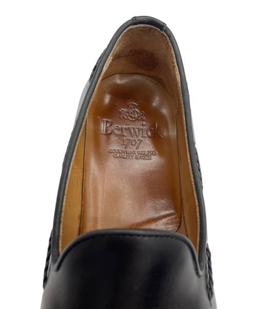 berwick（バーウィック）berwick (バーウィック) タッセルローファー ブラック サイズ:SIZE 6の古着・服飾アイテム