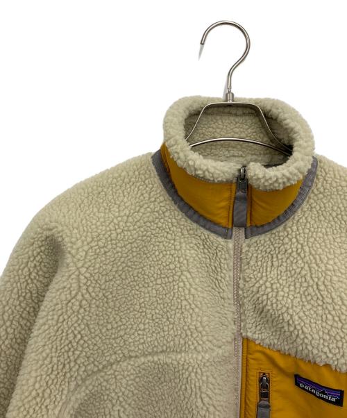 Patagonia（パタゴニア）Patagonia (パタゴニア) フリースジャケット ベージュ×オレンジ サイズ:xxsの古着・服飾アイテム