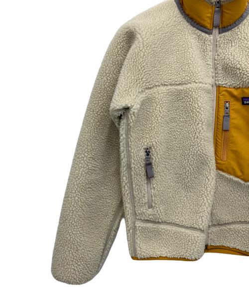 Patagonia（パタゴニア）Patagonia (パタゴニア) フリースジャケット ベージュ×オレンジ サイズ:xxsの古着・服飾アイテム