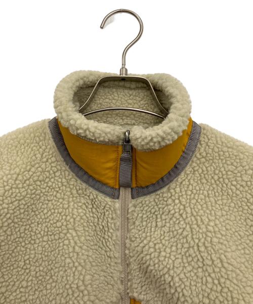 Patagonia（パタゴニア）Patagonia (パタゴニア) フリースジャケット ベージュ×オレンジ サイズ:xxsの古着・服飾アイテム