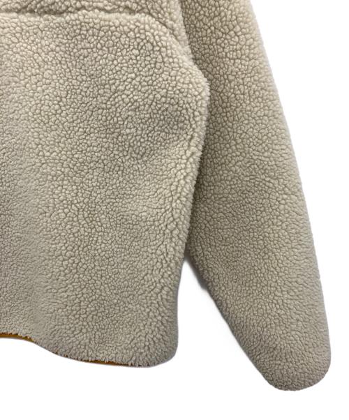 Patagonia（パタゴニア）Patagonia (パタゴニア) フリースジャケット ベージュ×オレンジ サイズ:xxsの古着・服飾アイテム