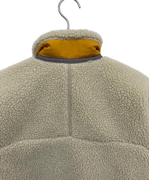 Patagonia（パタゴニア）Patagonia (パタゴニア) フリースジャケット ベージュ×オレンジ サイズ:xxsの古着・服飾アイテム