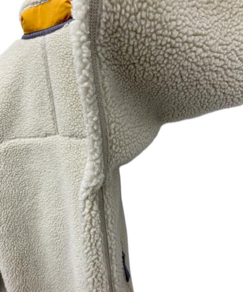Patagonia（パタゴニア）Patagonia (パタゴニア) フリースジャケット ベージュ×オレンジ サイズ:xxsの古着・服飾アイテム