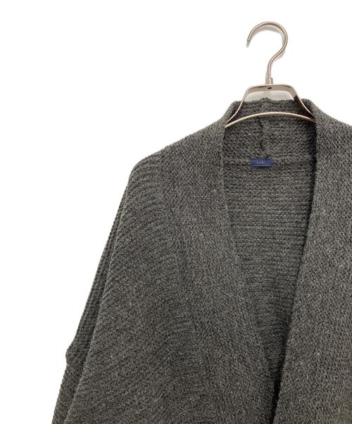 ichi（イチ）ichi (イチ) ニットジャケット グレー サイズ:FREEの古着・服飾アイテム