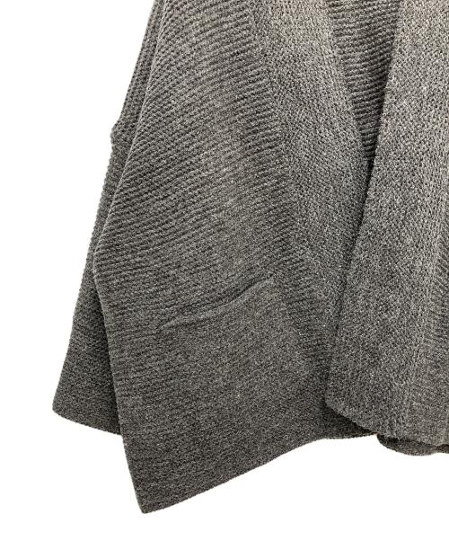 ichi（イチ）ichi (イチ) ニットジャケット グレー サイズ:FREEの古着・服飾アイテム