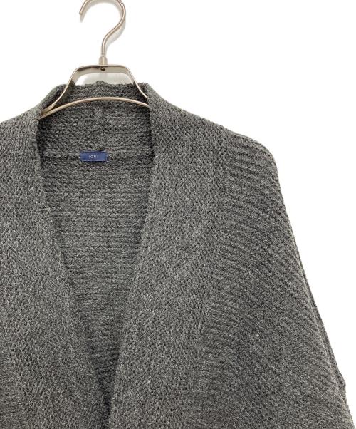 ichi（イチ）ichi (イチ) ニットジャケット グレー サイズ:FREEの古着・服飾アイテム