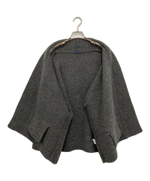 ichi（イチ）ichi (イチ) ニットジャケット グレー サイズ:FREEの古着・服飾アイテム
