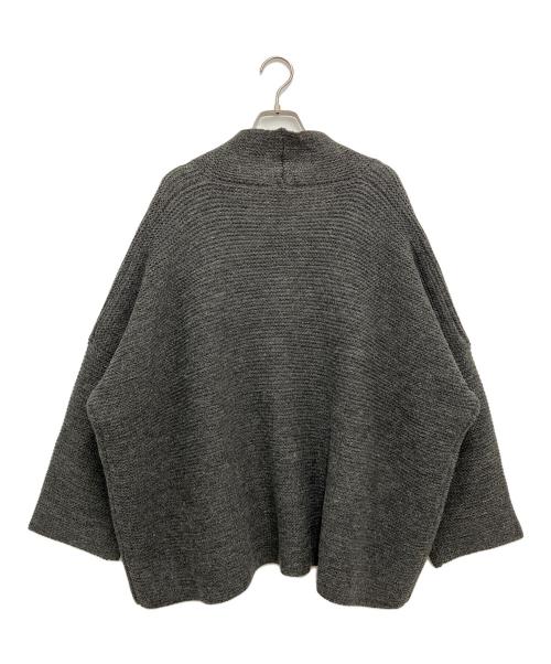 ichi（イチ）ichi (イチ) ニットジャケット グレー サイズ:FREEの古着・服飾アイテム