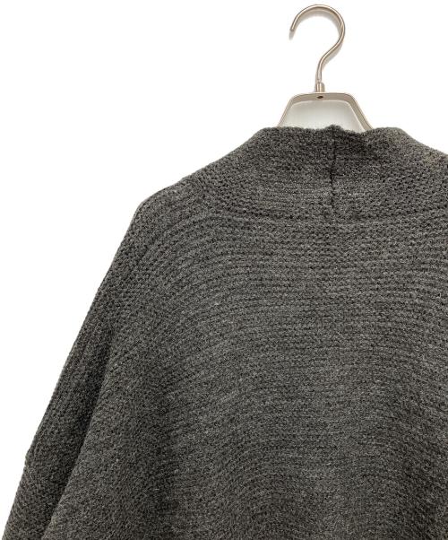 ichi（イチ）ichi (イチ) ニットジャケット グレー サイズ:FREEの古着・服飾アイテム