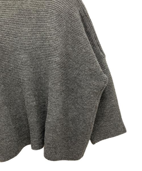 ichi（イチ）ichi (イチ) ニットジャケット グレー サイズ:FREEの古着・服飾アイテム