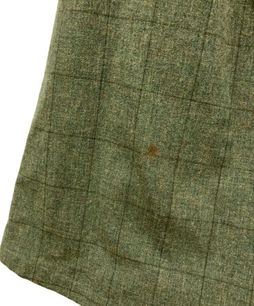 tricot COMME des GARCONS（トリココムデギャルソン）tricot COMME des GARCONS (トリココムデギャルソン) ノースリーブ・キャミソールワンピース グリーン サイズ:Mの古着・服飾アイテム