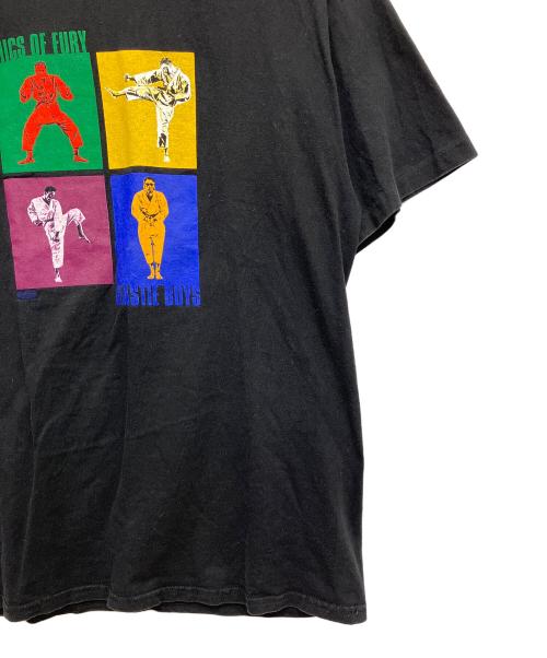 Hanes（ヘインズ）Hanes (ヘインズ) 	MICS OF FURY BEASTIE BOY・空手 ブラック サイズ:Lの古着・服飾アイテム