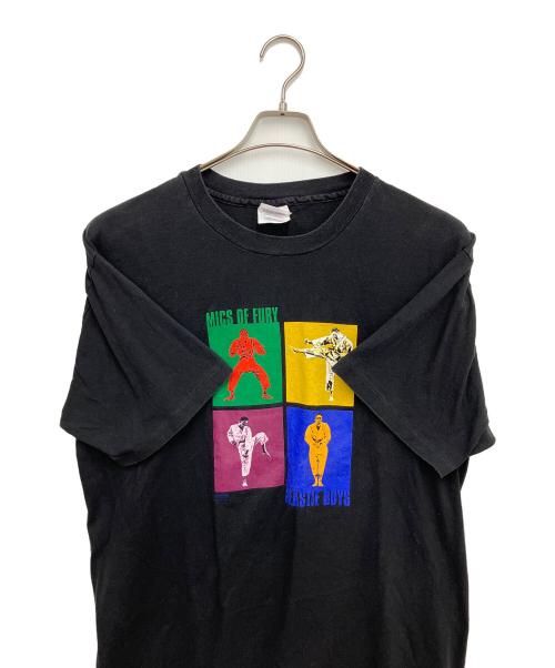 Hanes（ヘインズ）Hanes (ヘインズ) 	MICS OF FURY BEASTIE BOY・空手 ブラック サイズ:Lの古着・服飾アイテム