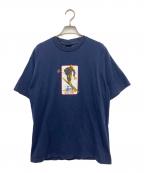 stussyステューシー）の古着「半袖カットソー」｜ネイビー