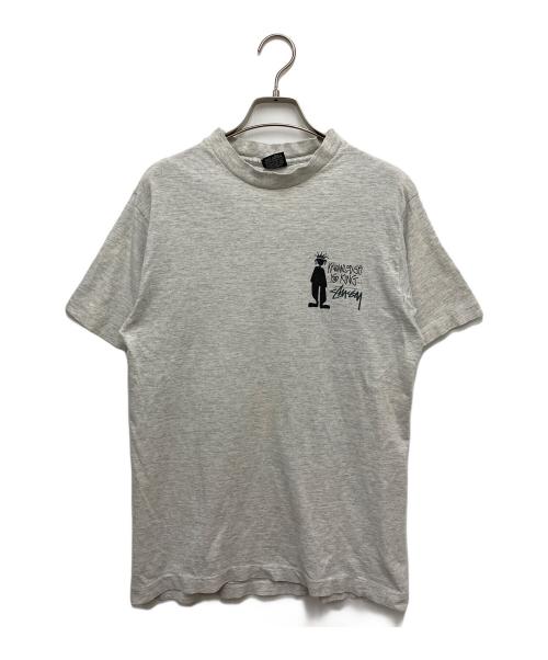 stussy（ステューシー）stussy (ステューシー) 半袖カットソー アイボリー サイズ:Mの古着・服飾アイテム