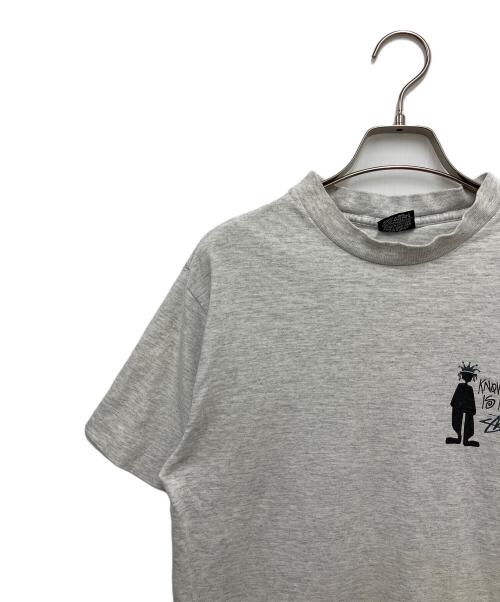 stussy（ステューシー）stussy (ステューシー) 半袖カットソー アイボリー サイズ:Mの古着・服飾アイテム