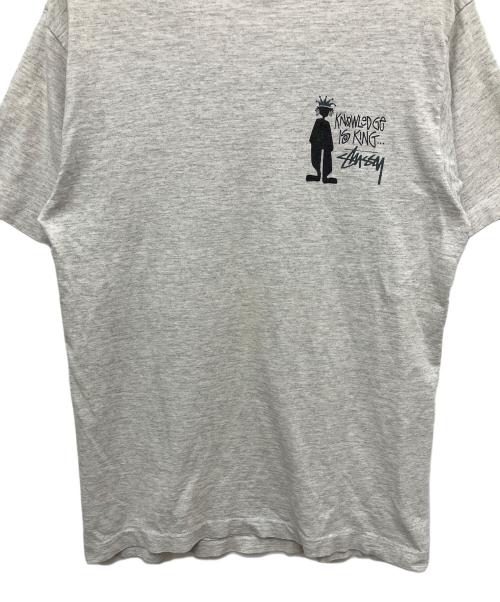 stussy（ステューシー）stussy (ステューシー) 半袖カットソー アイボリー サイズ:Mの古着・服飾アイテム