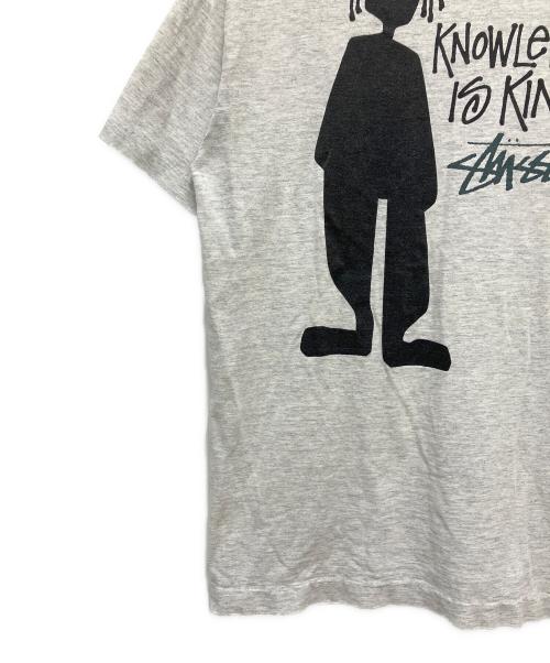 stussy（ステューシー）stussy (ステューシー) 半袖カットソー アイボリー サイズ:Mの古着・服飾アイテム