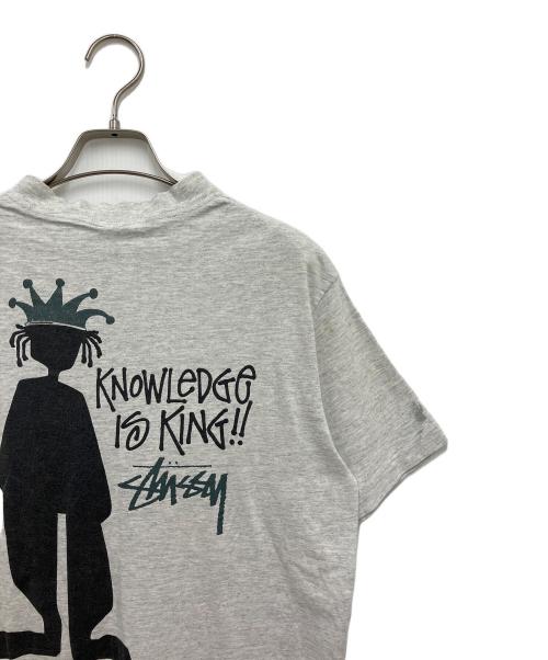stussy（ステューシー）stussy (ステューシー) 半袖カットソー アイボリー サイズ:Mの古着・服飾アイテム
