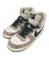 NIKE（ナイキ）の古着「ターミネーター ハイ ココア スネーク」｜ホワイト×ベージュ