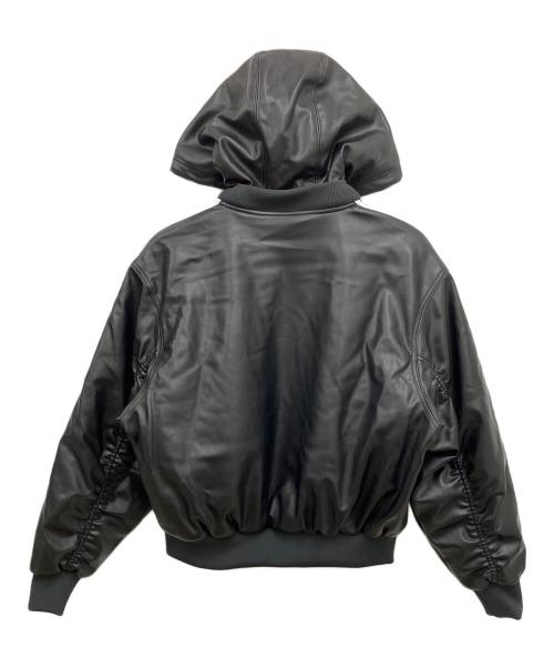 adidas（アディダス）adidas (アディダス) Wプレザー ジャケット パッド ブラック×ホワイト サイズ:Lの古着・服飾アイテム