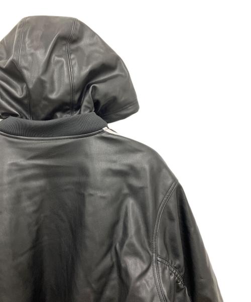 adidas（アディダス）adidas (アディダス) Wプレザー ジャケット パッド ブラック×ホワイト サイズ:Lの古着・服飾アイテム